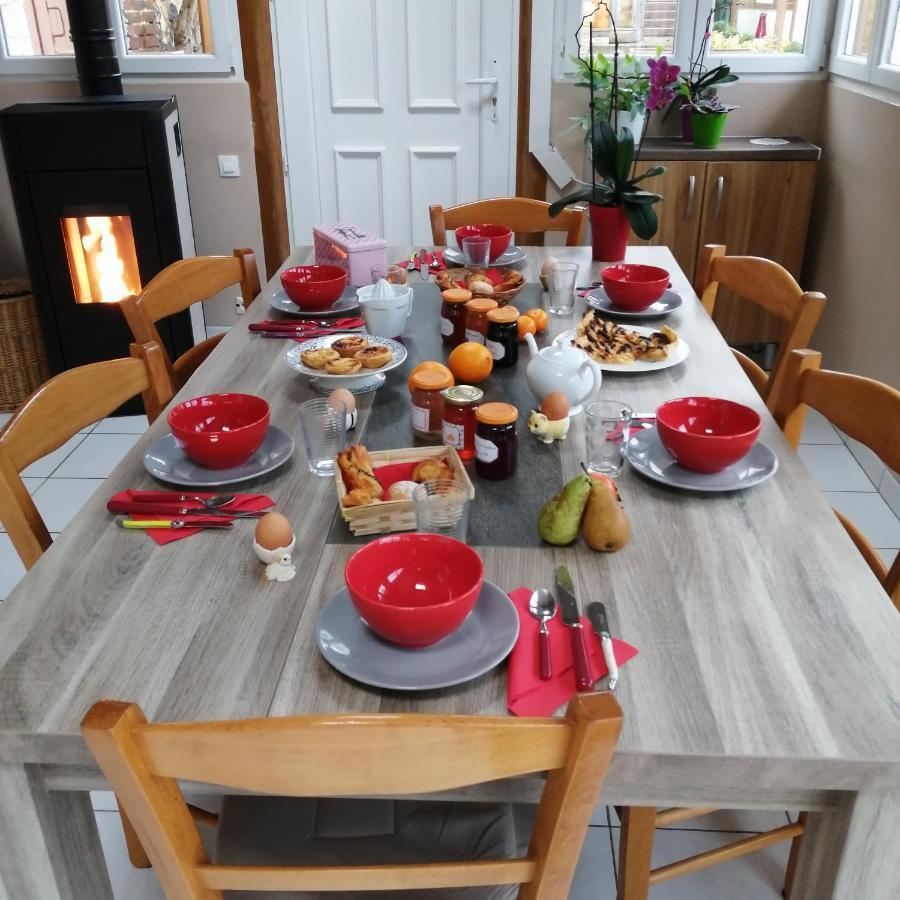 Bed and Breakfast Chez Pimline Saint-Aubin-sur-Quillebeuf Экстерьер фото